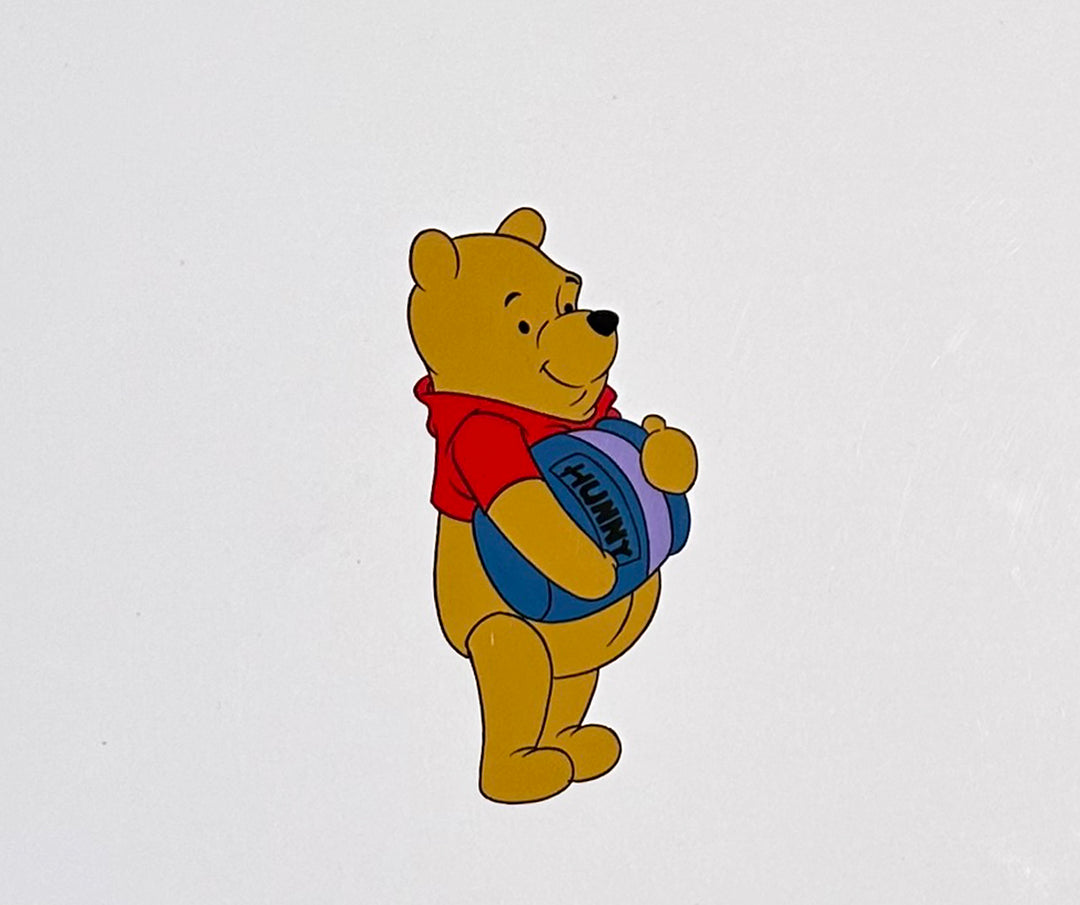 Outlet Animation Art, Winnie the Pooh Etching in Color!