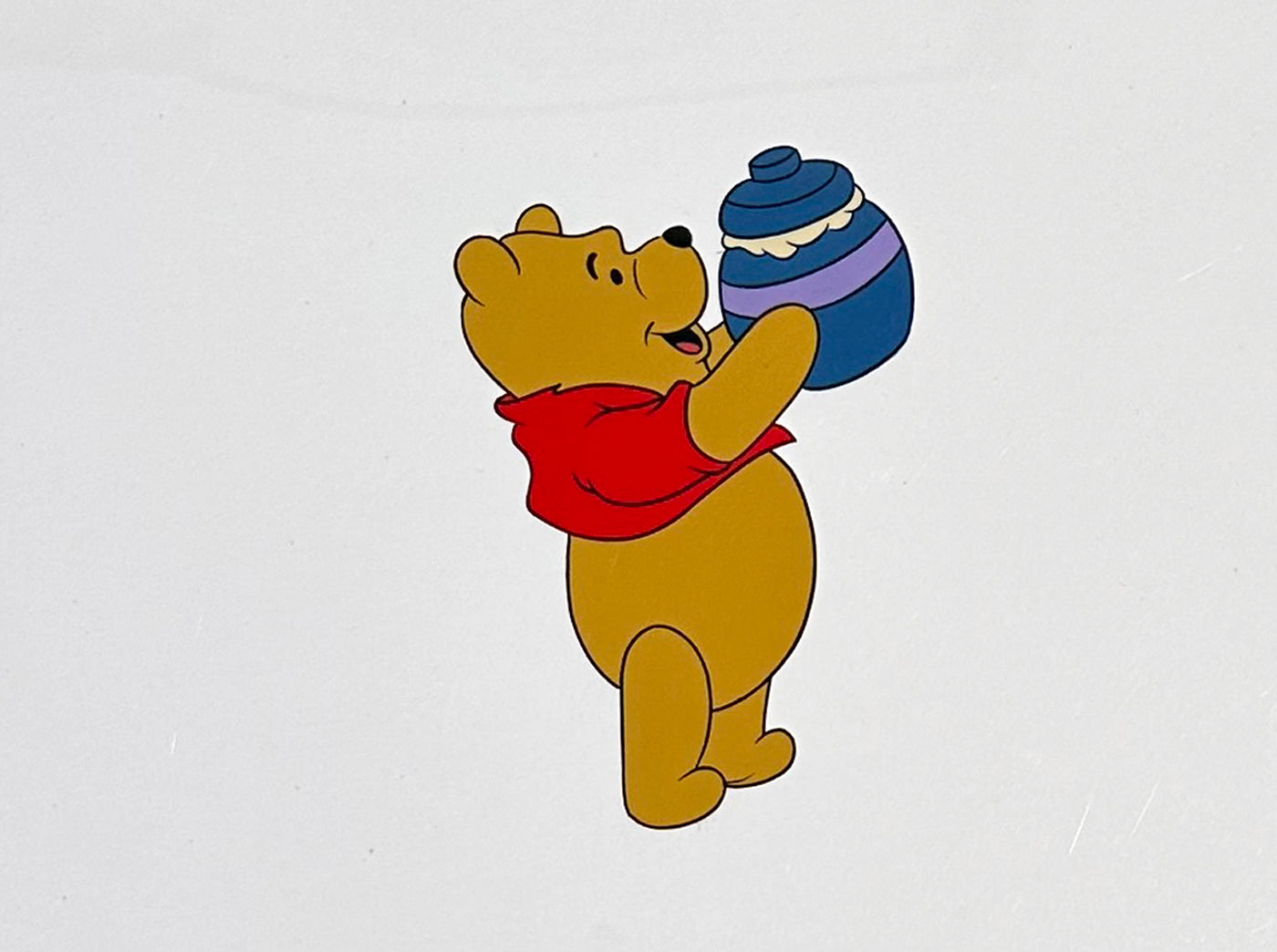 Original Walt Disney Color Model Cel from Winnie the Pooh and A Day for Eeyore featuring Winnie the Pooh