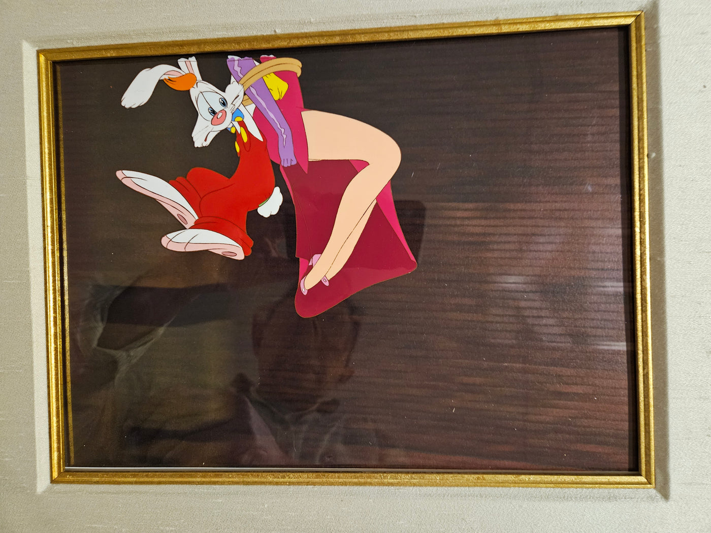 Jessica Rabbit Original Design Original Walt Disney Production Cel from Who Framed Roger Rabbit? feat ...