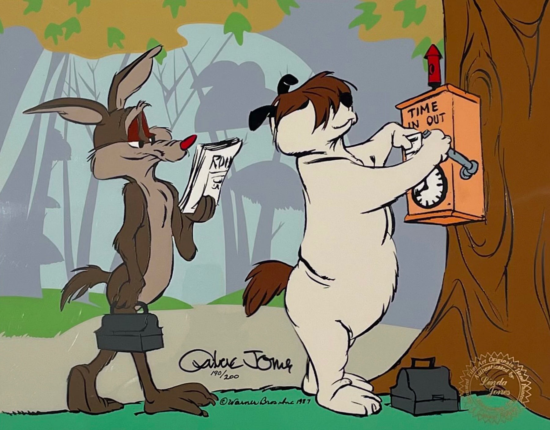 Hello Ralph Original Warner Brothers Limited Edition Cel