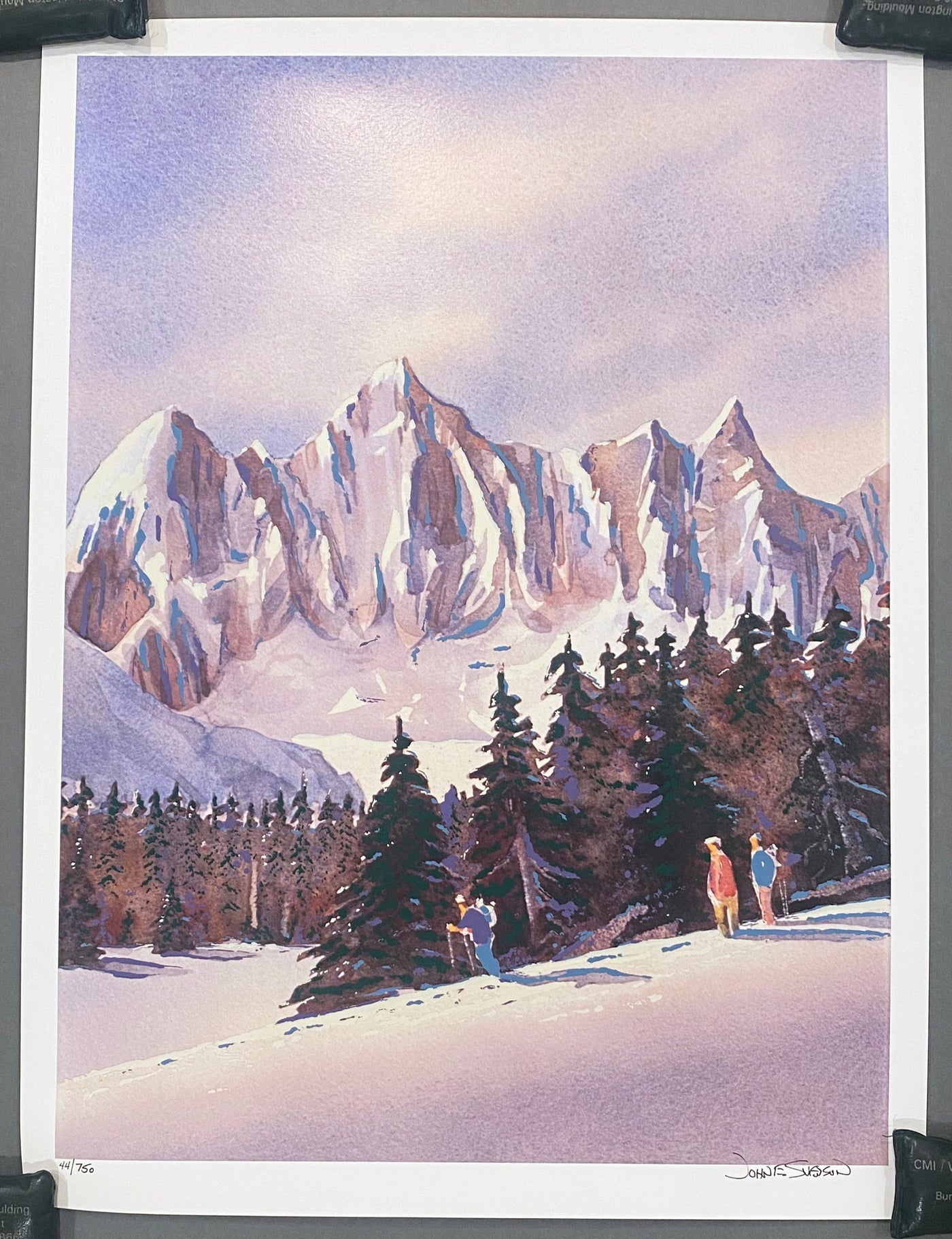 Original John Svenson Signed Seriolithograph