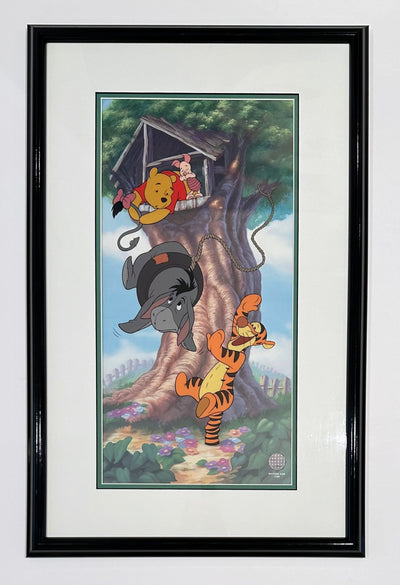 Original Walt Disney Limited Edition Sericel "Swing Time with Eeyore"
