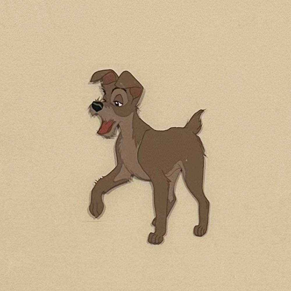 Original Walt Disney Production Cel featuring Tramp