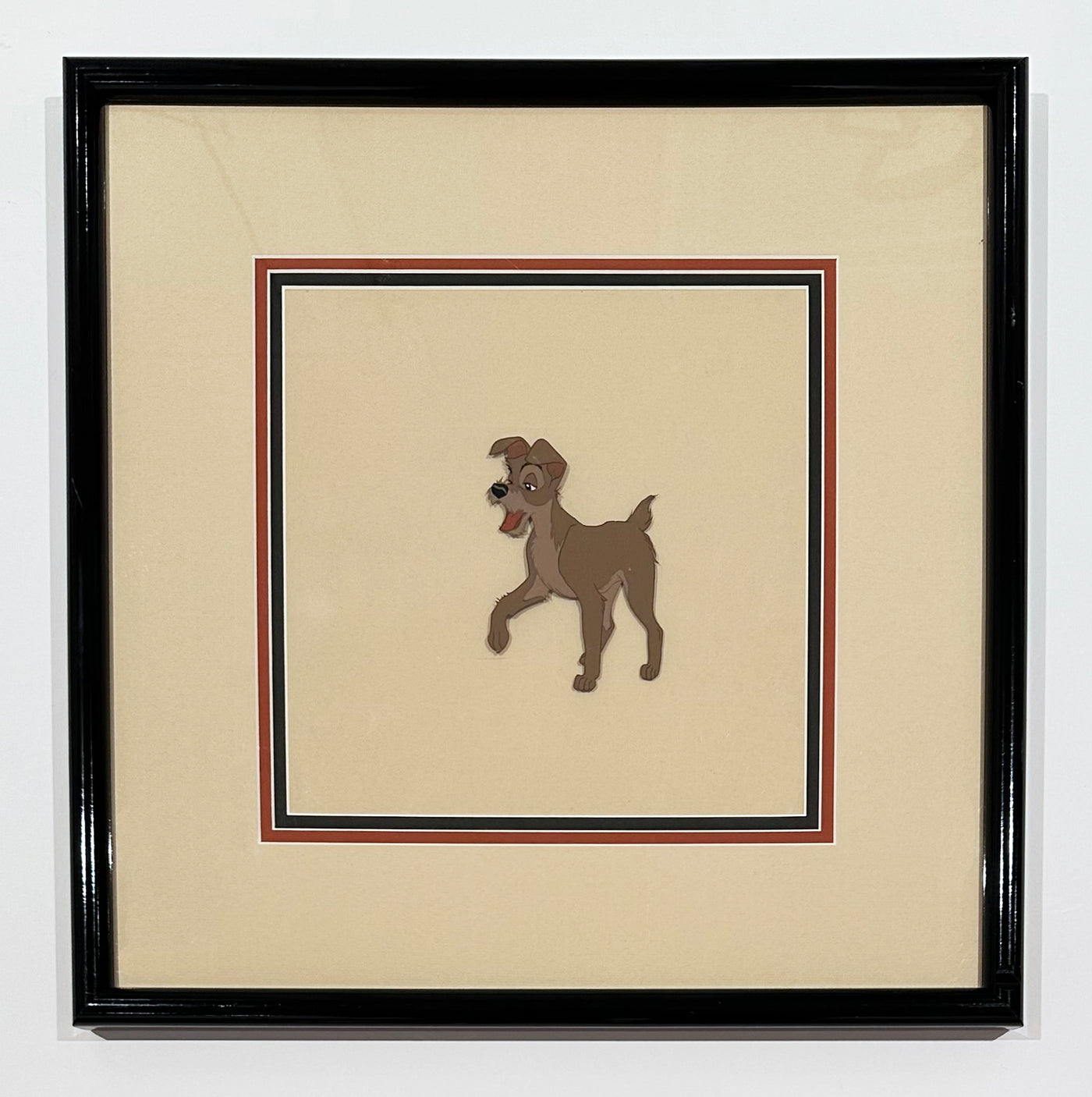 Original Walt Disney Production Cel featuring Tramp