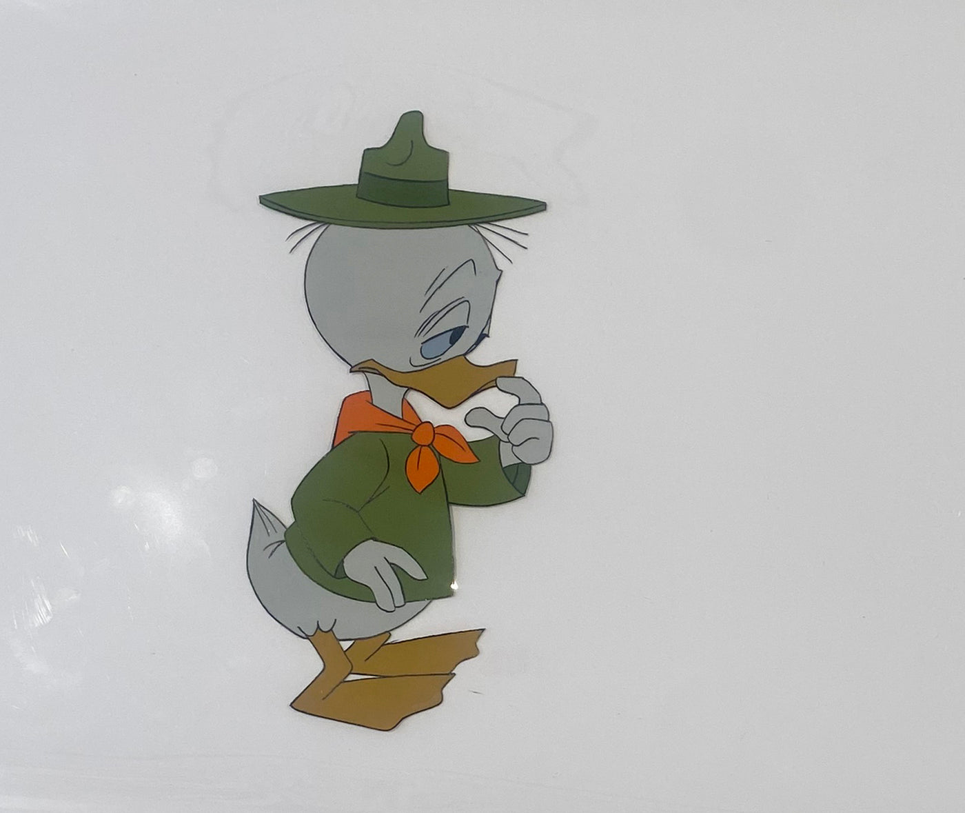 Original Walt Disney Production Cel featuring Dewey Duck