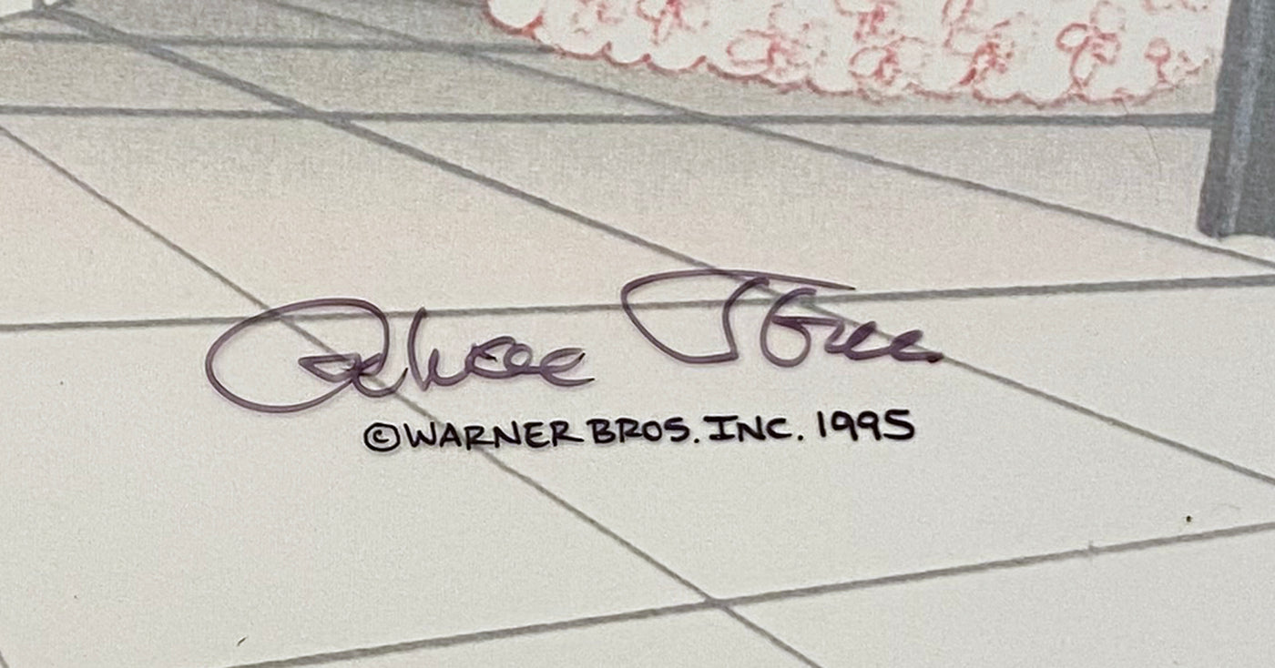 Original Warner Brothers Limited Edition Cel "Whats Opera, Doc?" Signed by Chuck Jones