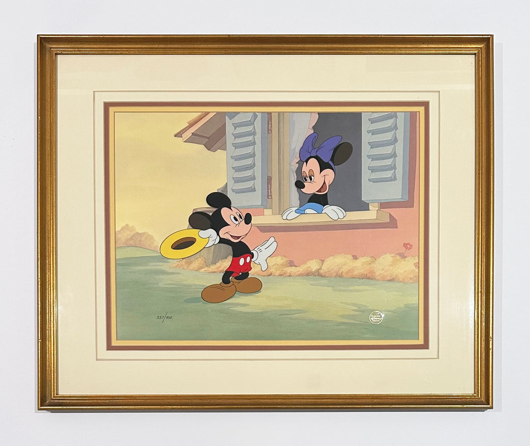 Original Walt Disney Limited Edition Cel featuring Mickey Mouse