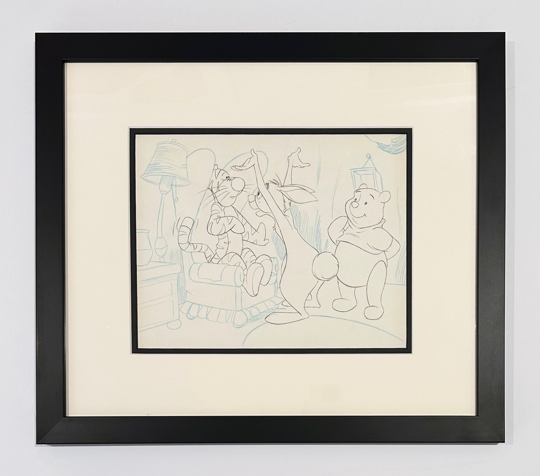 Original Walt Disney Production Drawing from The New Adventures of Win ...