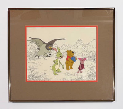 Original Walt Disney Production Cel from Winnie the Pooh Discovers the ...
