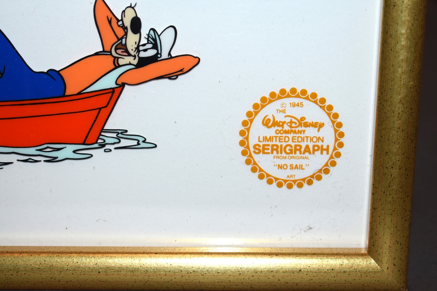 Walt Disney Sericel, No Sail