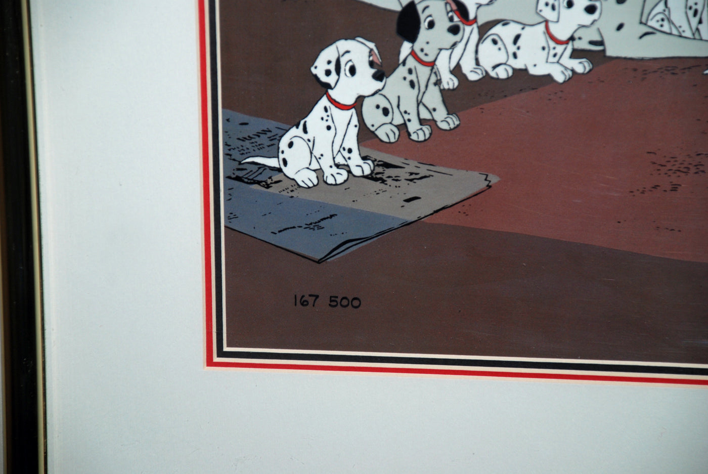Disney Animation Art Limited Edition Cel "Watching Television"