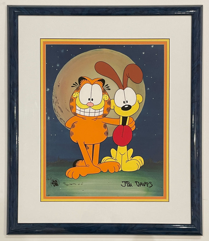 Phelddagrif フェルダグリフ　Amy weber 直筆サインスケッチ 11_garfield_odie_limited_fr_72