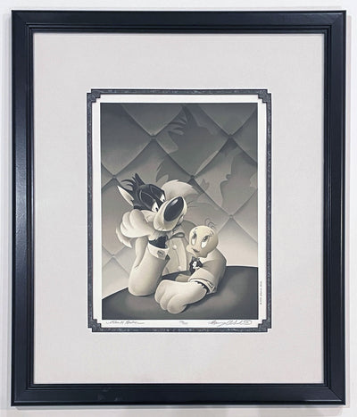 Warner Brothers Portrait Series II Limited Edition Cel featuring Sylvester and Tweety