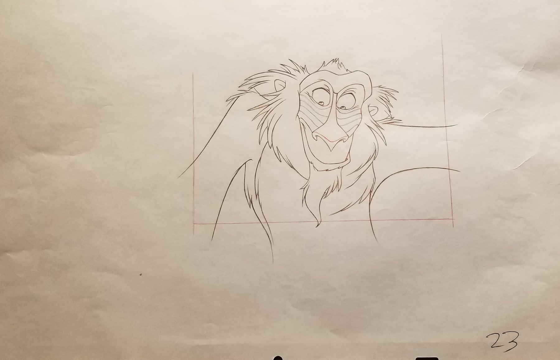 Was The Original Lion King Hand Drawn