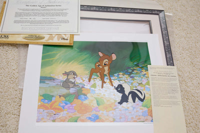 Disney Limited Edition Cel, Golden Age of Animation: Bambi