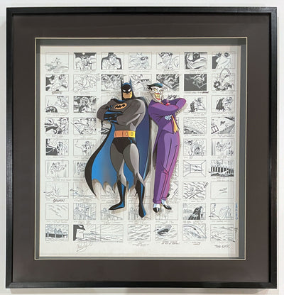 Original WB Storyboard Storyboard Lithograph from Batman: The Animated Series
