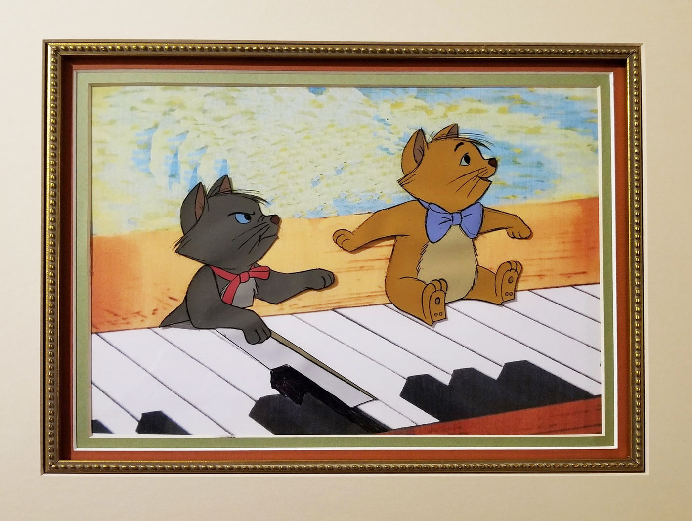 Original Walt Disney Production Cel from The Aristocats featuring Toulouse