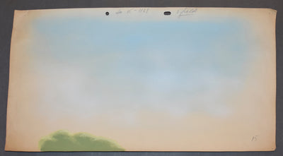 Original Warner Brothers Production Background from Lovelorn Leghorn (1951)