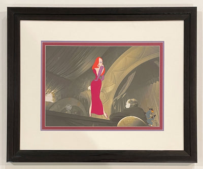 Who Frame Jessica Rabbit Original Walt Disney Production Cel from Who Framed Roger Rabbit ...