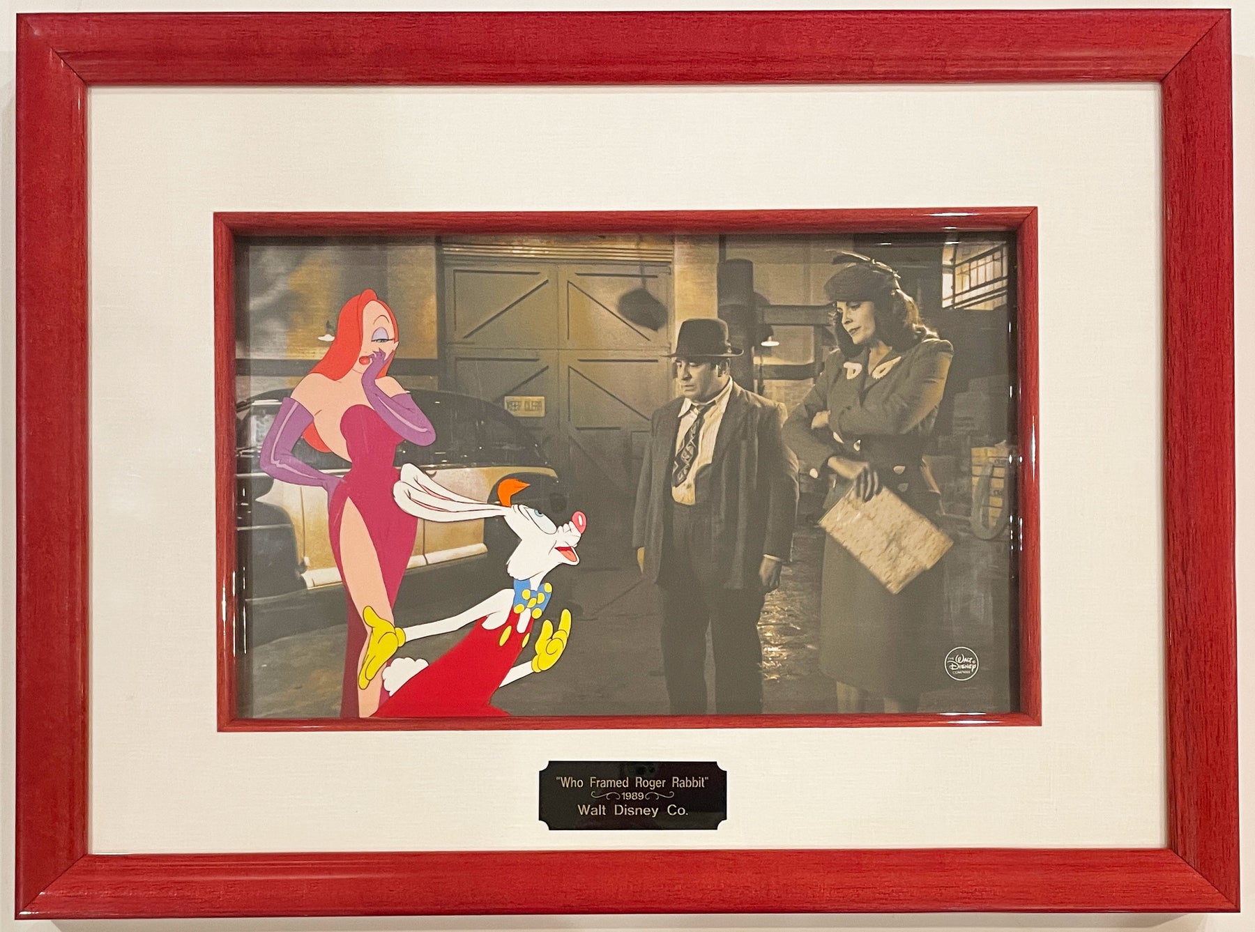 Jessica Rabbit Original Design Original Walt Disney Production Cel from Who Framed Roger Rabbit ...