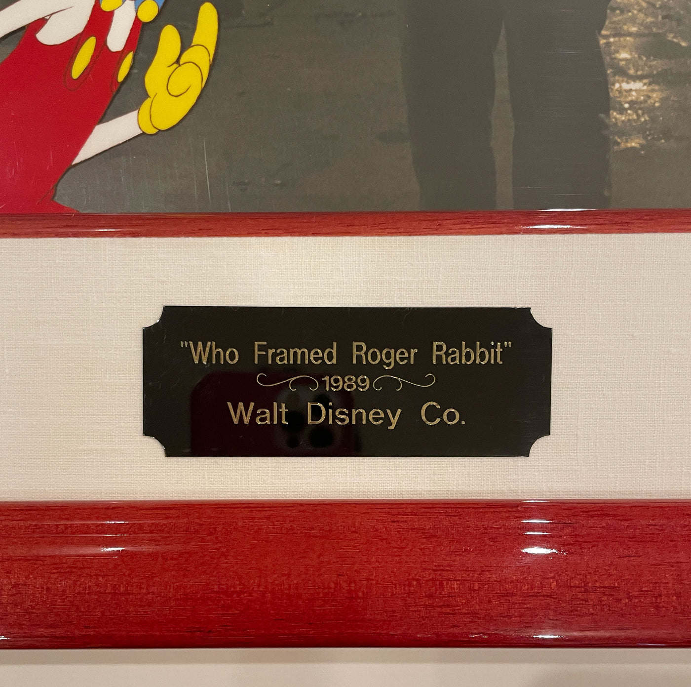 Original Walt Disney Production Cel from Who Framed Roger Rabbit ...