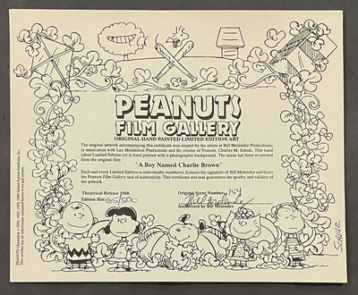 Original Peanuts Limited Edition Cel, Interesting Discussions