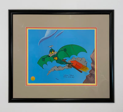 Original Warner Brothers Limited Edition Cel "Acme Splatman" featuring Wile E. Coyote, Signed by Chuck Jones