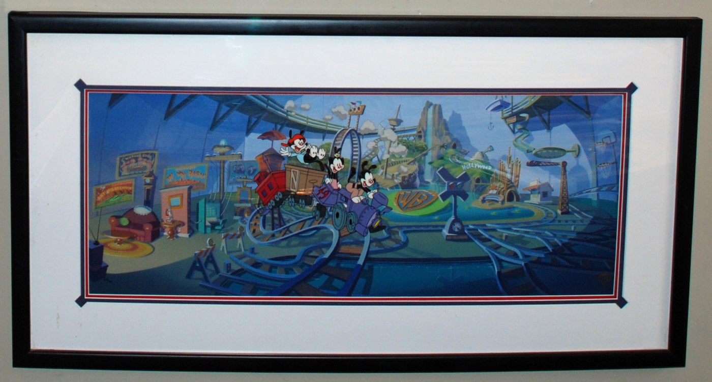 Original Warner Brothers Animaniacs Limited Edition Cel "Inside the Water Tower"