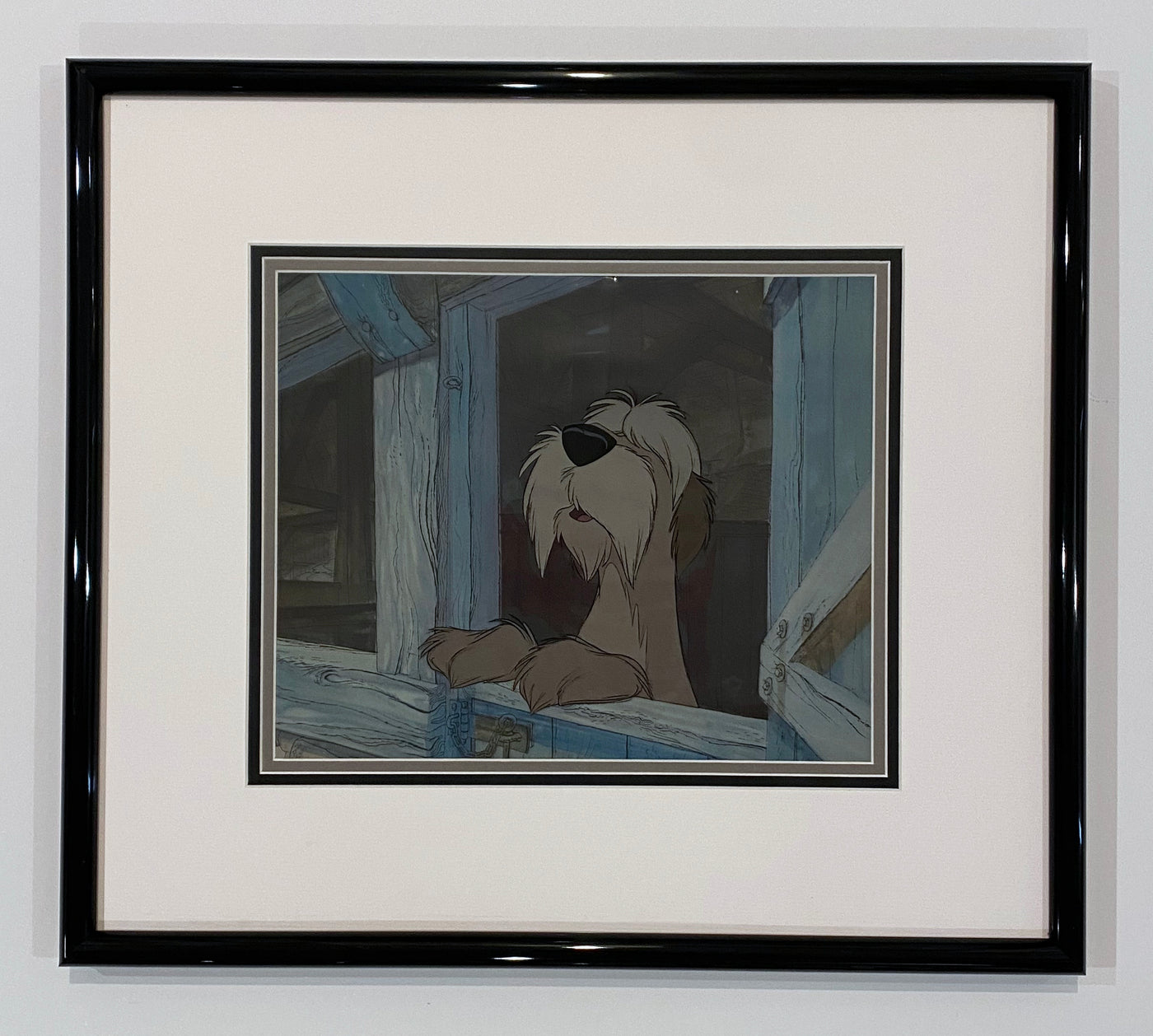 Original Walt Disney Production Cel from 101 Dalmatians featuring Colonel