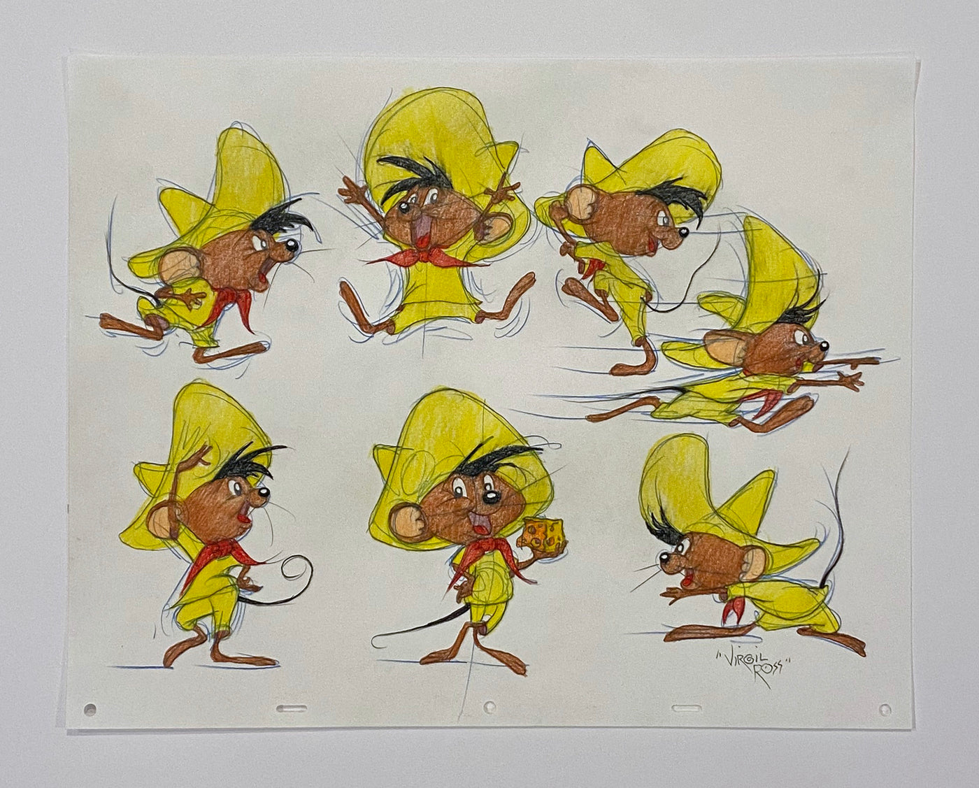 Speedy Gonzales is an animated cartoon character in the Warner