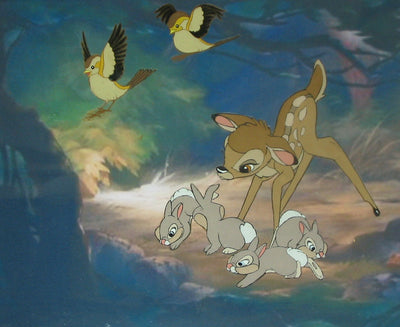 Original Walt Disney Production Cel from Bambi