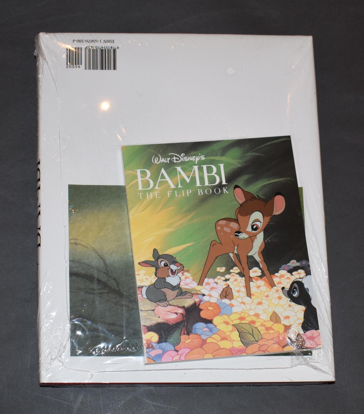 Original Walt Disney's Bambi: Story and the Film Book and Flipbook by Ollie Johnston and Frank Thomas (Shrink wrapped)