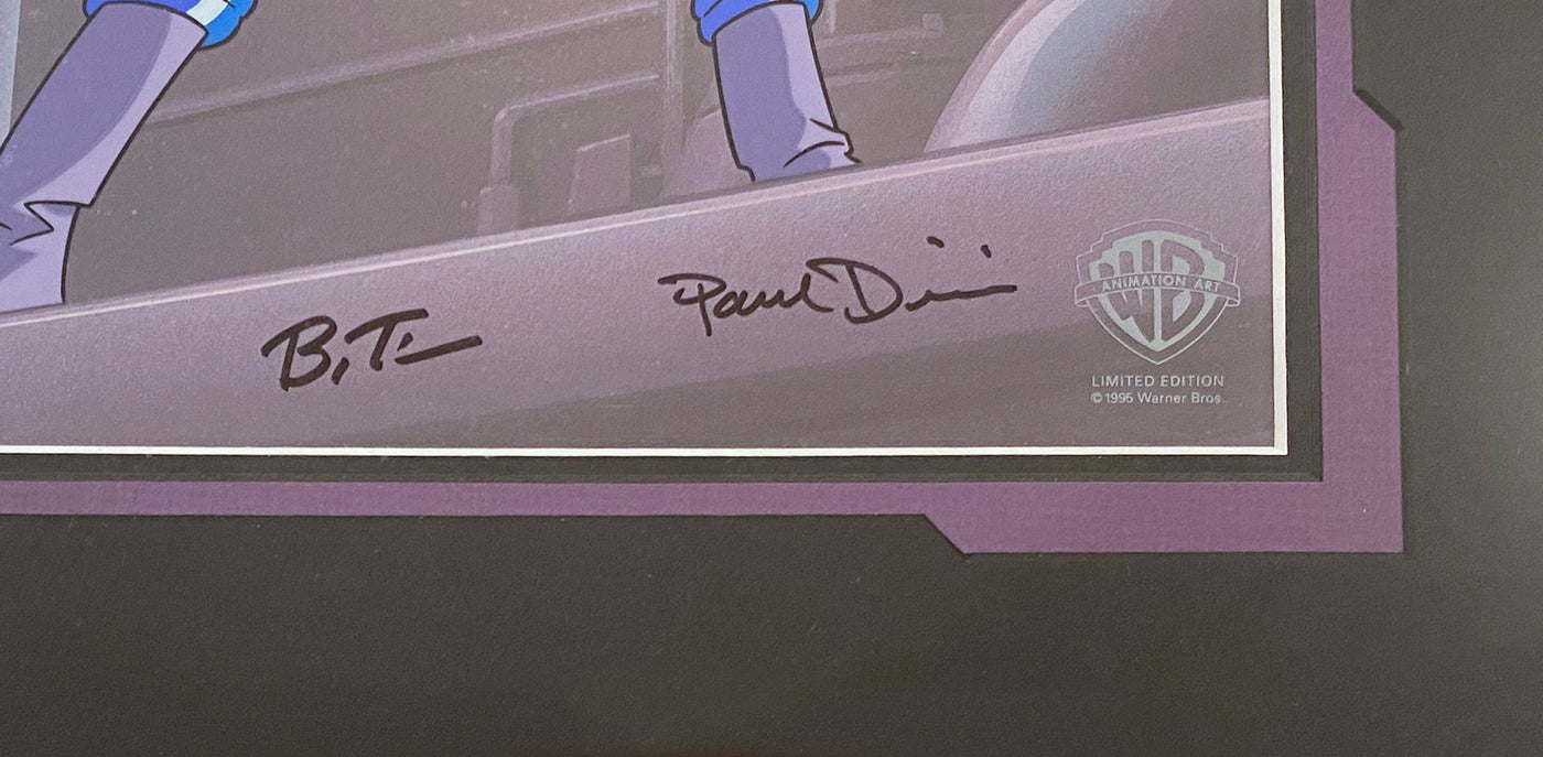 Original WB Production Cel from The Animated Series The Adventures of Batman and Mr. Freeze "Heart of Ice"