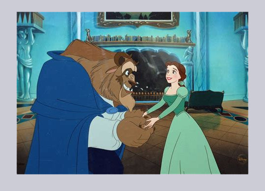 Original Walt Disney Beauty and the Beast Limited Edition Cel, A Heartfelt Gift