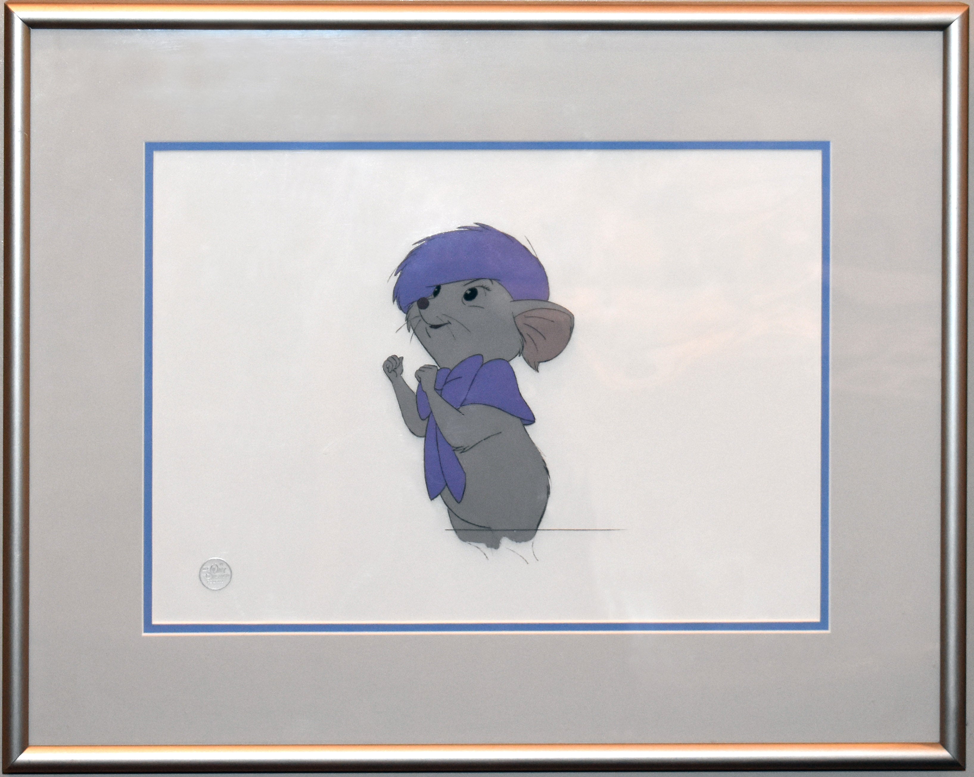 Original Walt Disney Production Cel from The Rescuers featuring Miss ...