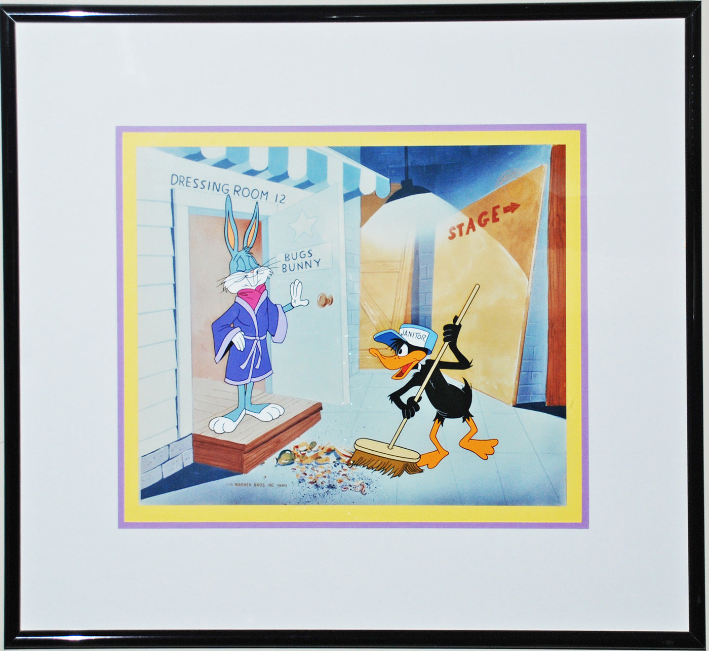 Original Warner Brothers Limited Edition Cel, Bugs the Star