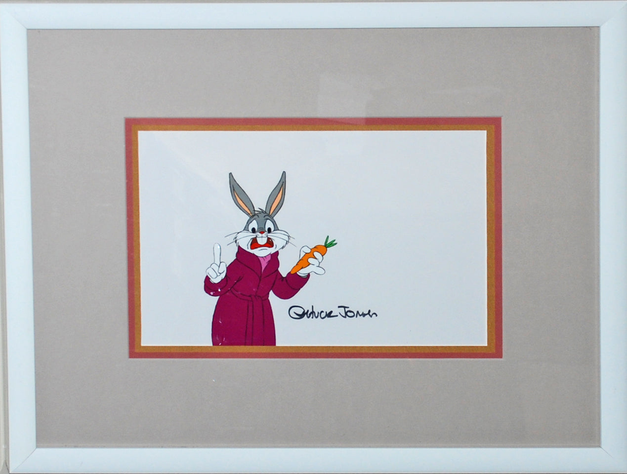 Warner Brothers Production Cel featuring Bugs Bunny from the Bugs Bunny/ Road Runner Movie