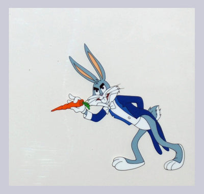Original Warner Brothers Production Cel Featuring Bugs Bunny as Groucho Marx
