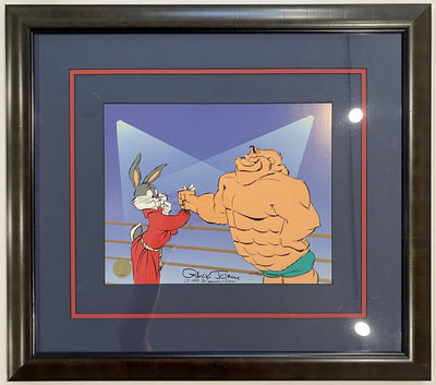 Warner Brothers Limited Edition Cel "The Crusher" Signed By Chuck Jones