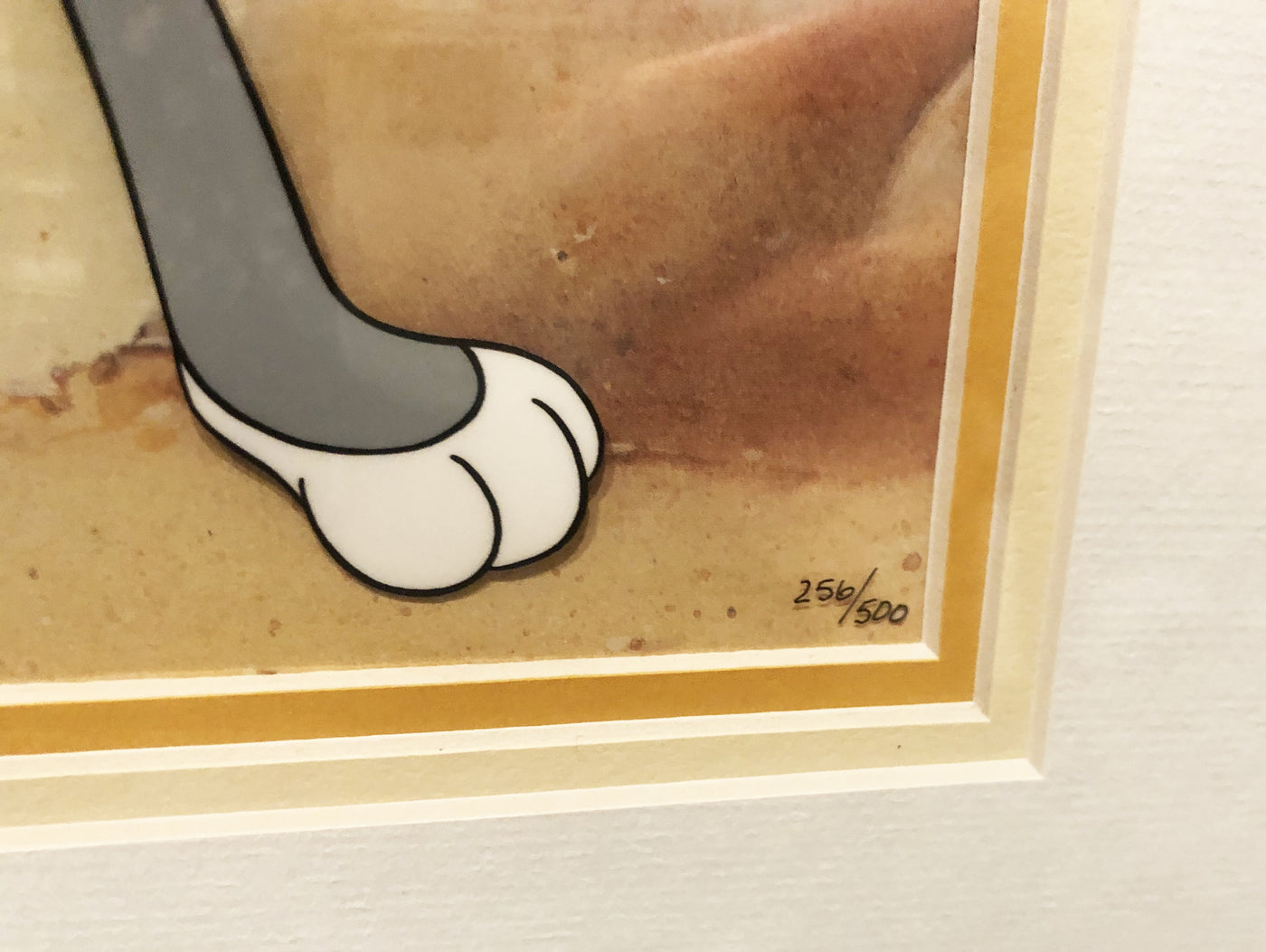 Warner Brothers Limited Edition Cel Bugs Bunny Gets the Boid