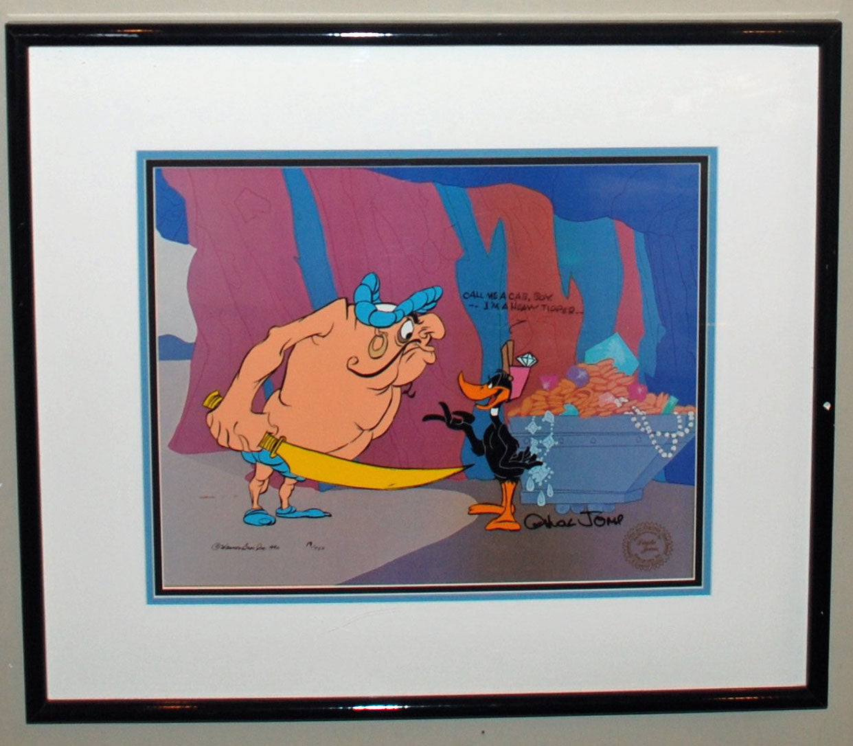 Original Warner Brothers Limited Edition Cel, Call Me A Cab