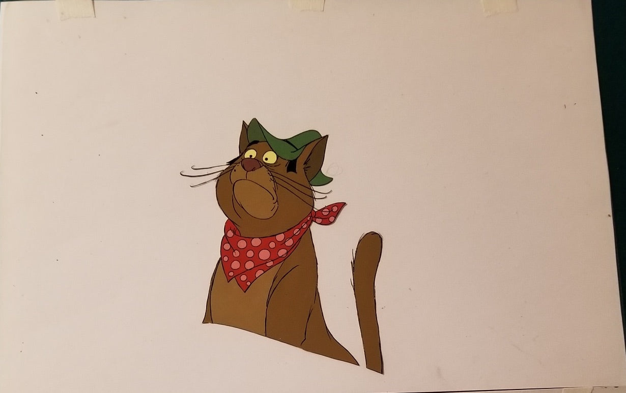 Original Walt Disney Production Cel from The Aristocats featuring Peppo