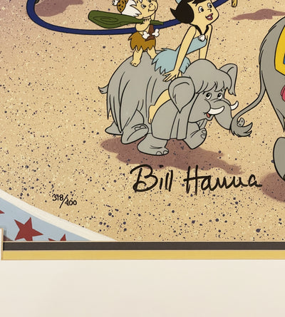 Original Hanna Barbera Limited Edition Cel "Circus of Stars"