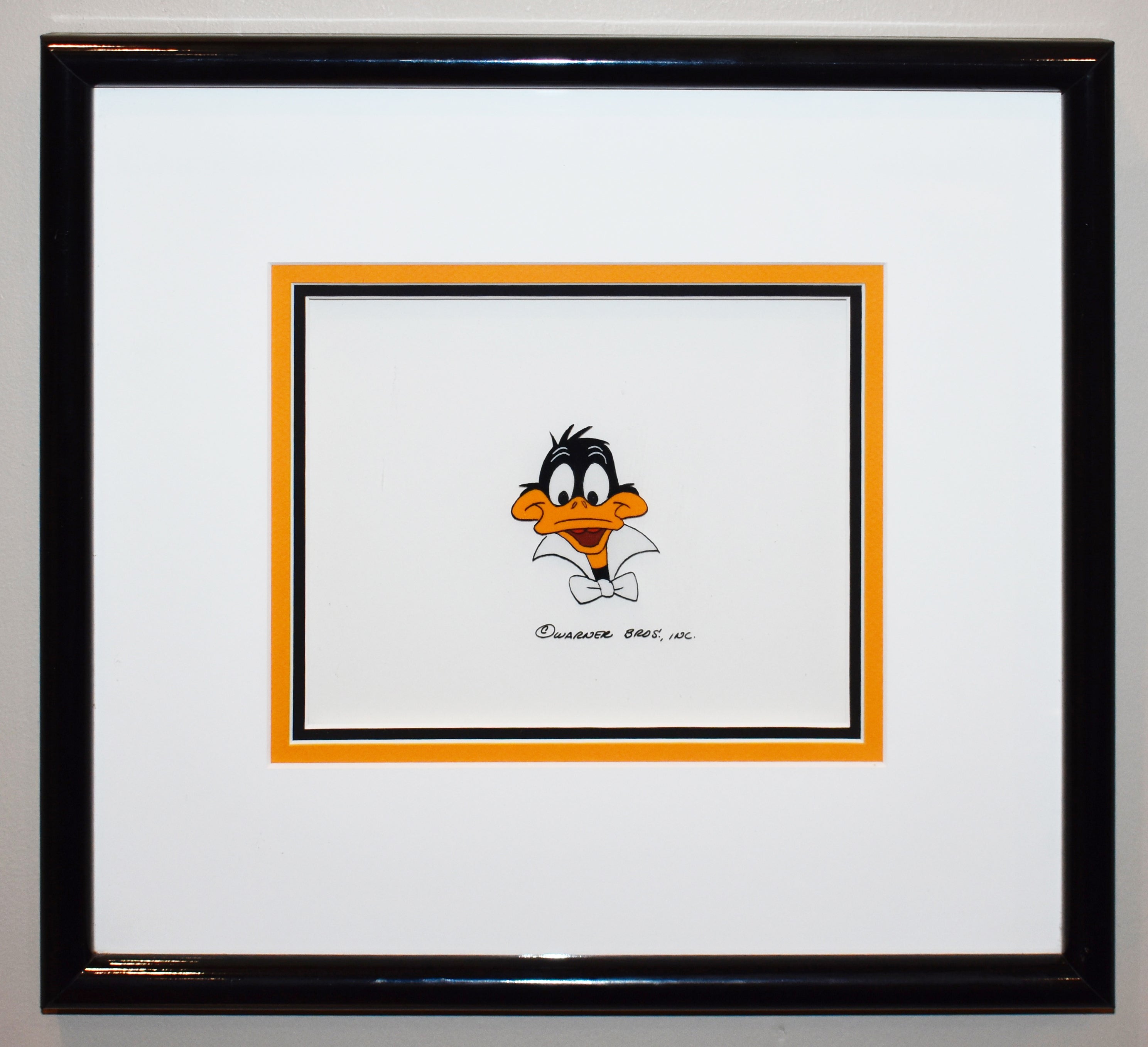 Original Warner Brothers Production Cel Featuring Daffy Duck (1979 ...
