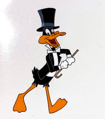 Original Warner Brothers Production Cel of Daffy Duck