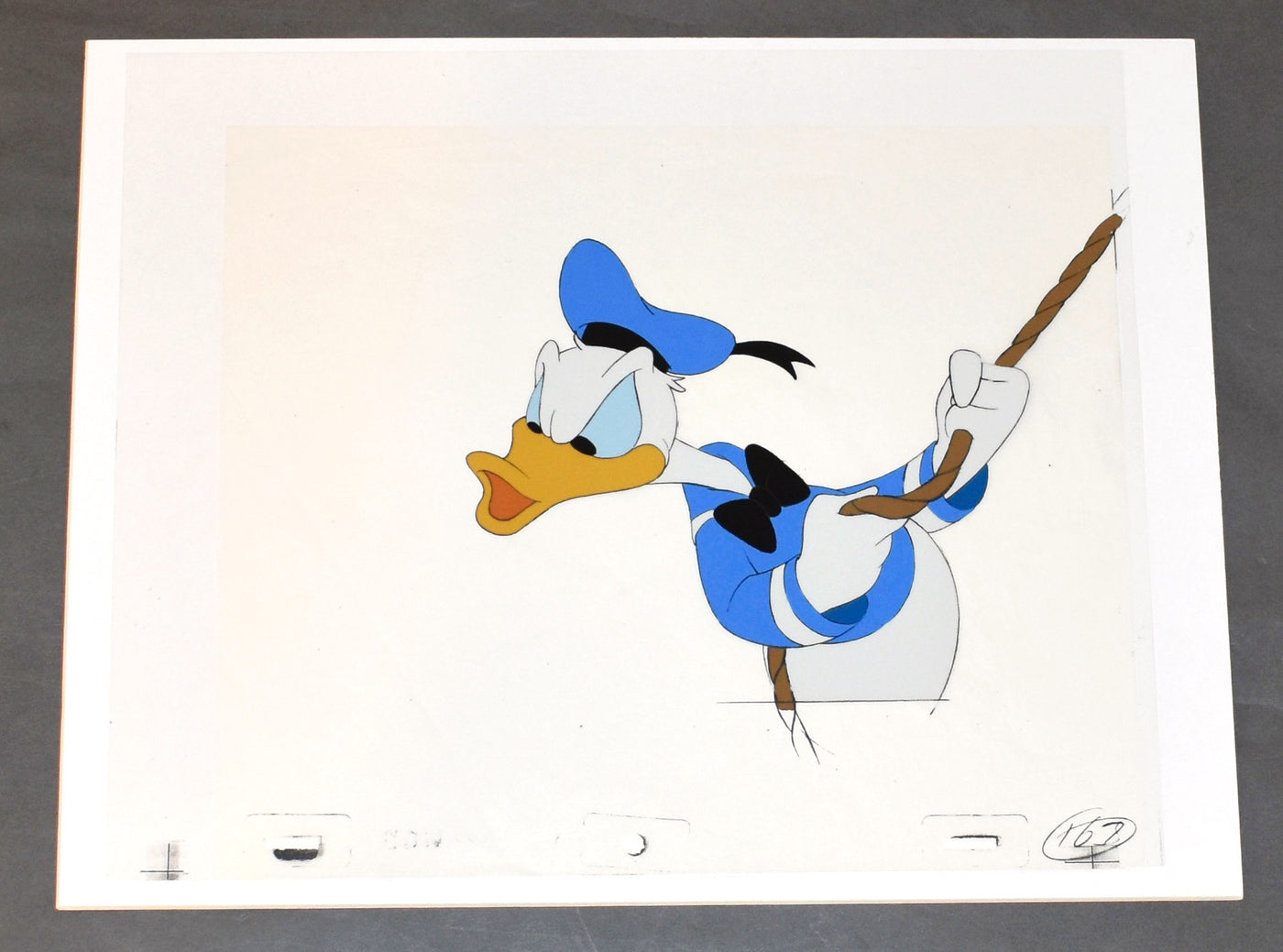 Original Walt Disney Production Cel of Donald Duck