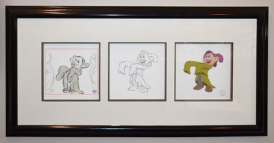 Original Walt Disney "Let Me See Your Hands" Sericel from Snow White and the Seven Dwarfs