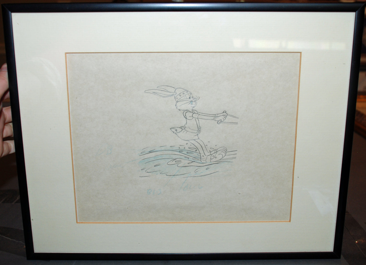 Original Production Drawing From 1970s TV Commercial Featuring Bugs Bunny