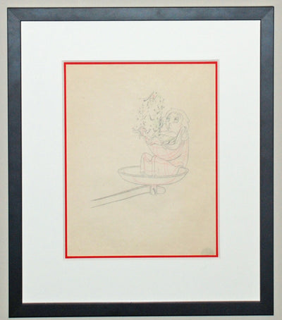 Original Walt Disney Production Drawing from Silly Symphonies: Broken Toys