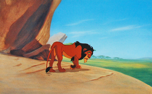 Original Walt Disney Production Cel from the Lion King